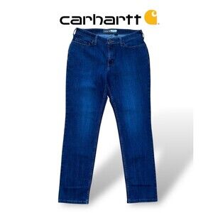 Carhartt Rugged Flex Relaxed Fit Jeans BD5383-W Women’s Size 12 NWT